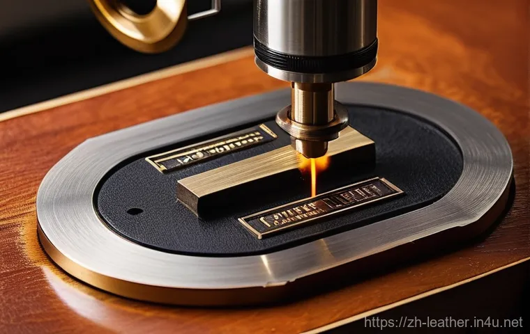 가죽공예 굽기 타입별 도구 사용 - **Prompt 1: Artisan with a Freehand Burning Pen**
    "A close-up, eye-level shot of a female artisa...