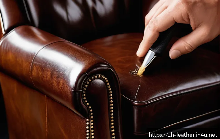 가죽공예 스크래치 처리 관련 이미지 2